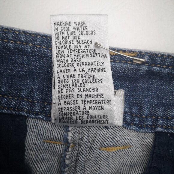 Cleo Ladies Size 12 Straight Leg Medium Wash Blue Jeans - Picture 4 of 13